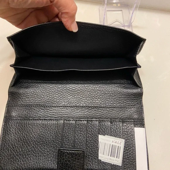 Authentic!!Gucci long Wallet Monogram black Luxury - Picture 3 of 13